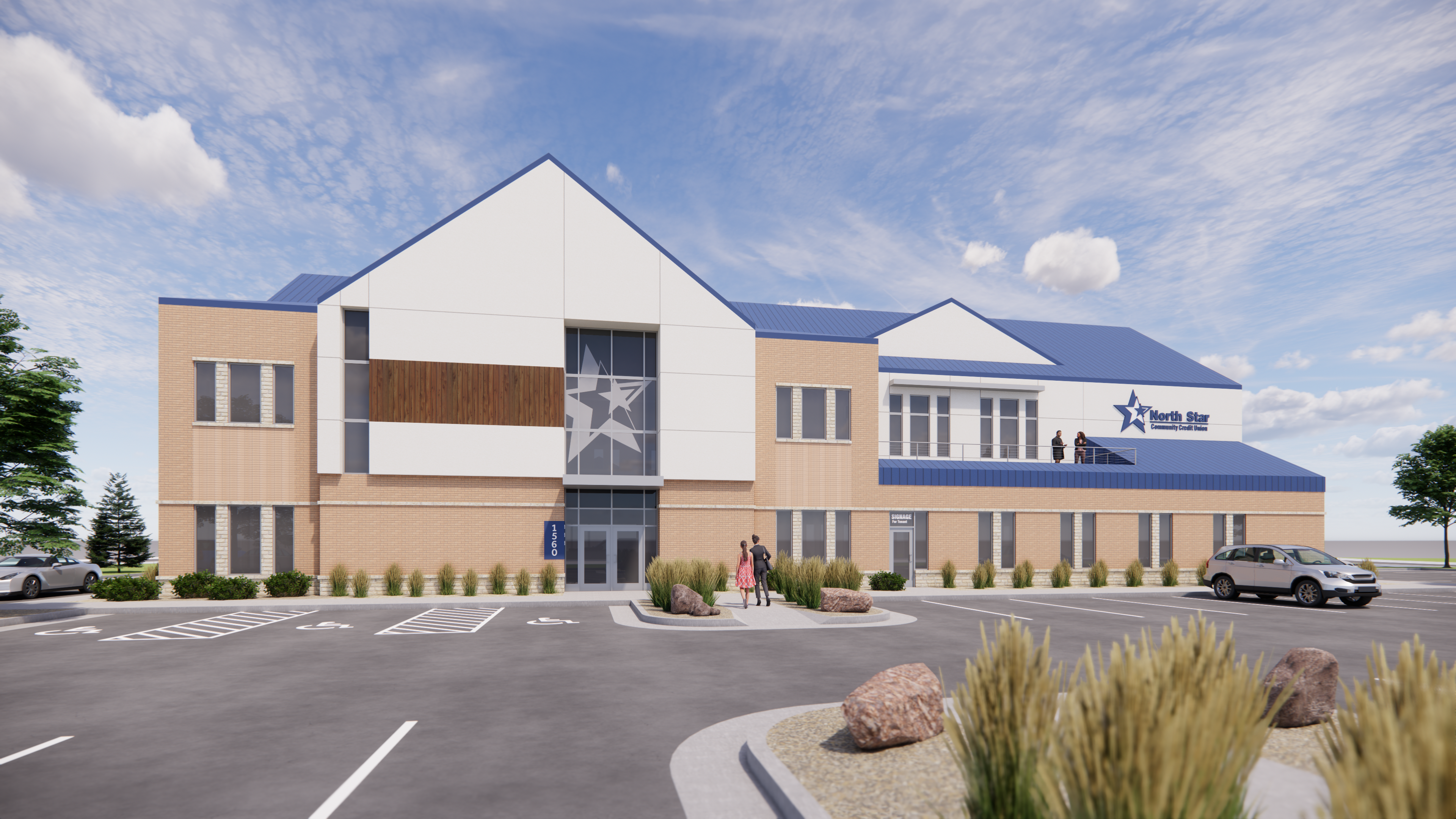 Rendering of north Minot branch