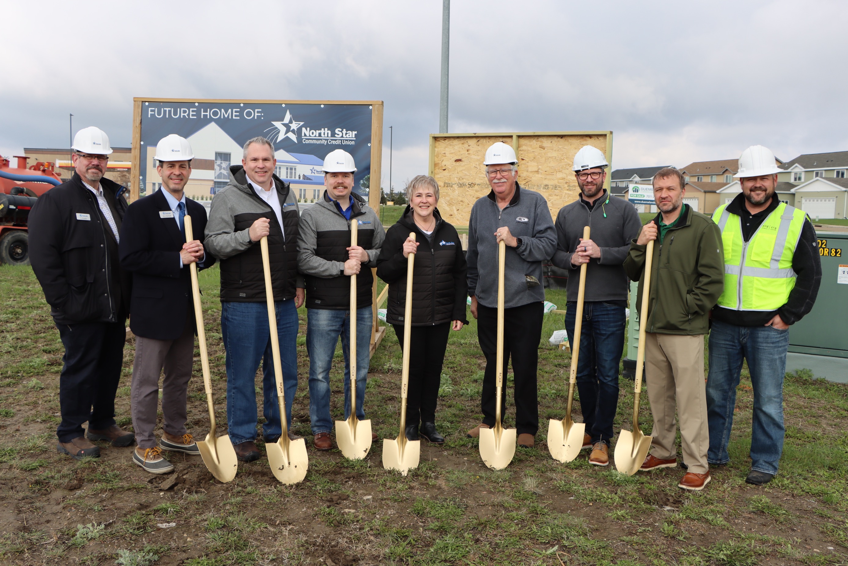 Groundbreaking of North Minot branch